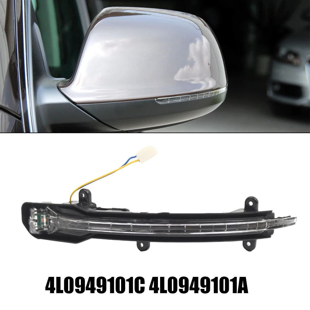 Car Rearview Mirror Turn Signal Light Mirror Indicator Lamp Flashing Light 4L0949101C 4L0949102C For Audi Q7 Q5 MK1 2009-2016 - view 4
