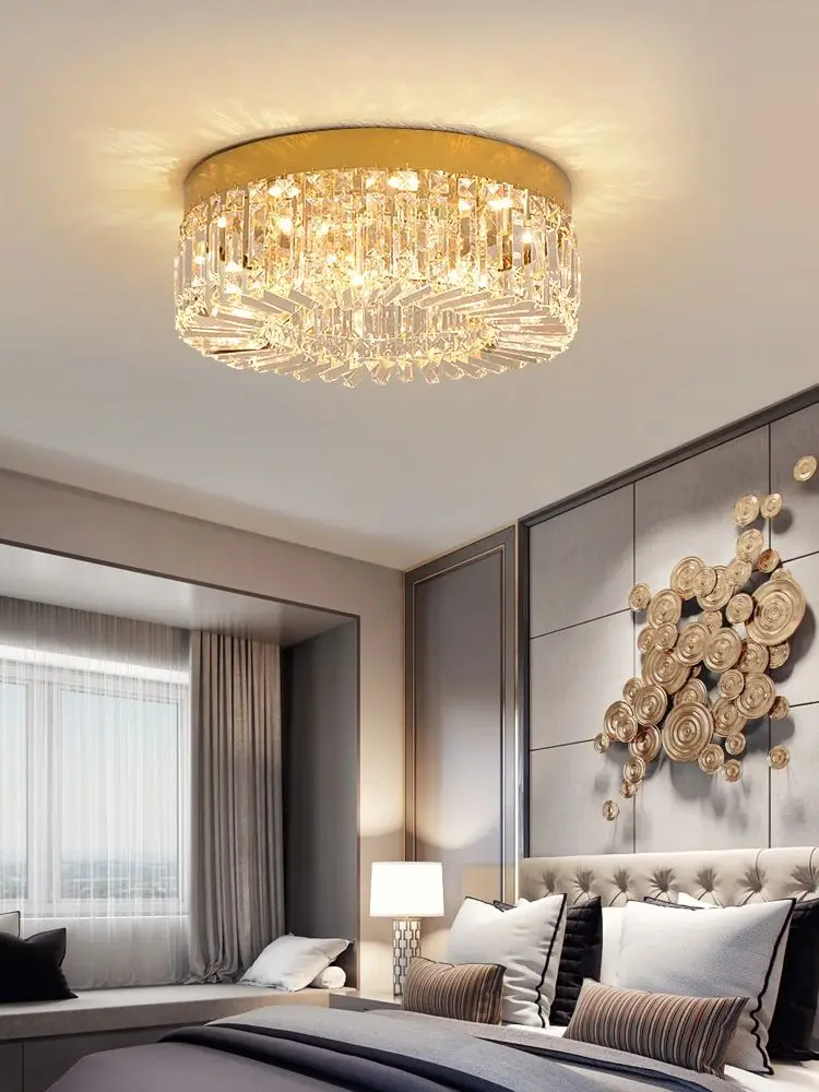 Kristall Deckenleuchte Wohnzimmer Gold Luxus Moderne Kronleuchter Dekoration Led Deckenleuchten Beleuchtungskörper Durchmesser 40 50 cm