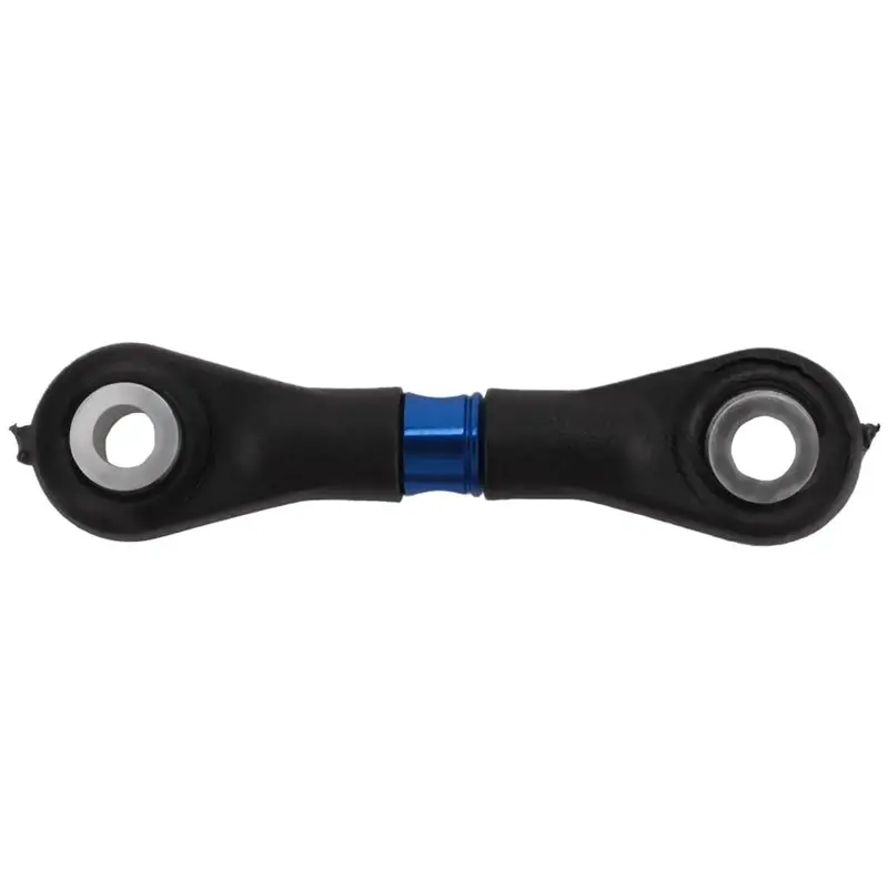 ABUM-30Pcs Metal Steering Rod Link Rod Tie Rod For Tamiya TT-01 TT01 1/10 RC Car Upgrade Parts Accessories,Blue