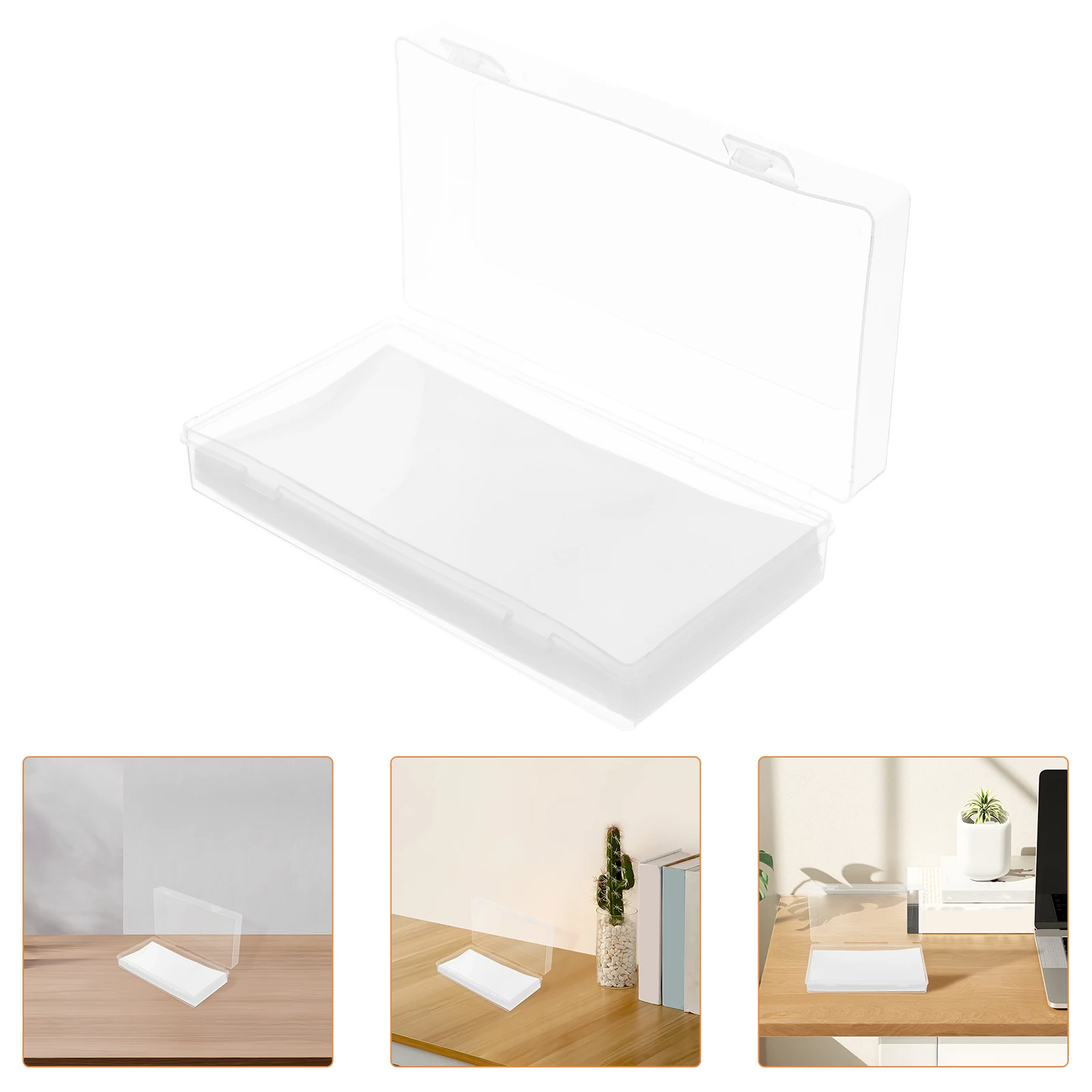 100pcs Plastic Banknote Storage Bag Money Sleeves Portable Clear Transparent Case Travel Daily Use Waterproof Lightweight Coin