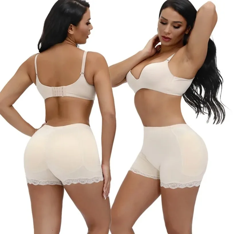 

Body Shaper Shapewear Women Tummy Control Butt Lifter Fake Ass Buttock Padded Panties Hip Lift Enhancer Lace Slimming Binder