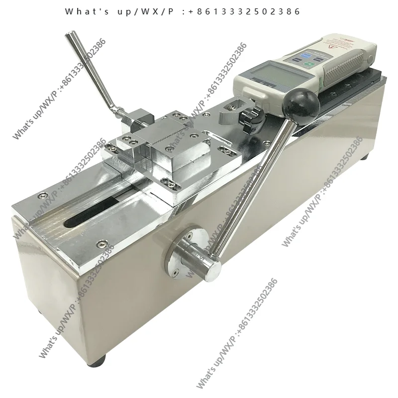 Push-pull force meter hand-cranked wire breaking experiment tester horizontal pressing testing device HPH dynamometer bracket