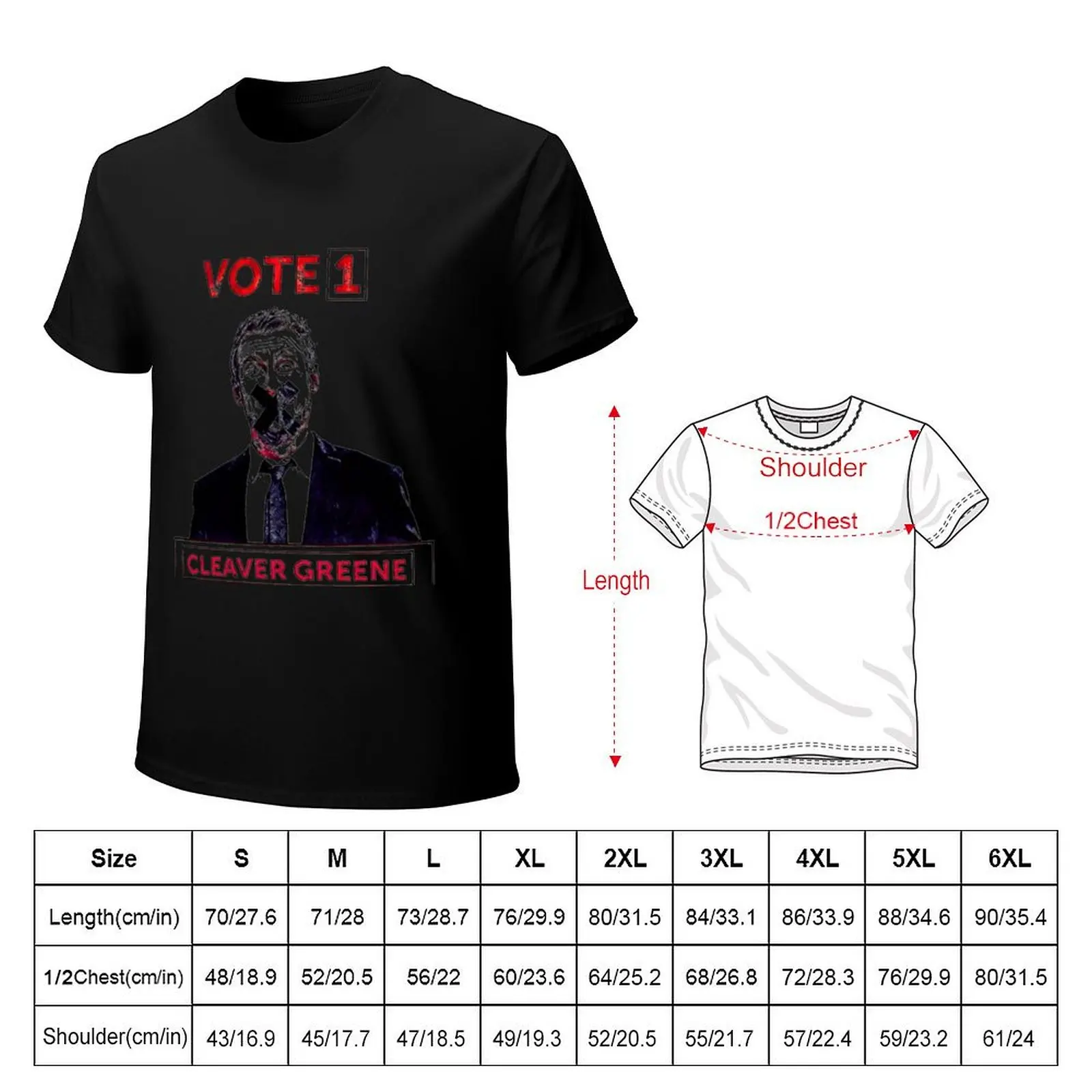 Vote 1 Cleaver Greene shirt extender, t shirt mockup, Husband gifts, t shirt quilt, t svg T-Shirt
