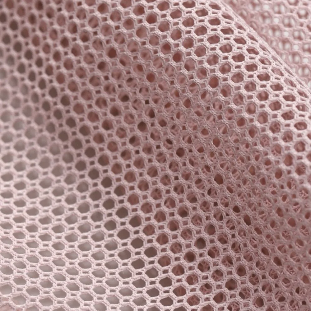 مع مقبض مفيد حقيبة أدوات الزينة الشبكية قابلة للتنفس خفيفة الوزن حقيبة تخزين أدوات الزينة قابلة للطي سريعة الجفاف حقيبة يد للغسيل في الهواء الطلق