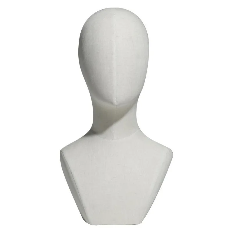 Head Model Women's Model Hat Wig Scarf Rack Clothing Store Display Rack Can Be Inserted into a Needle Cap
