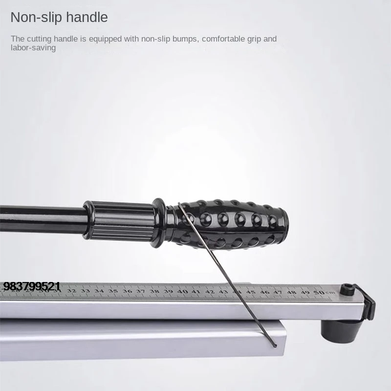 

Good Price C35 Din Rail Cutter Multifunctional Cutting Tool with Measure Gauge And Double Wire Guide for Easy Railway Mai