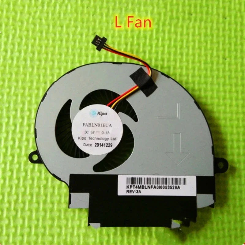 New Original Laptop CPU Cooling Fan For Toshiba Satellite S55t-B B5239 S50 B5232 Fan FABLN01EUA FABLB N00EUA DC5V 0.4A