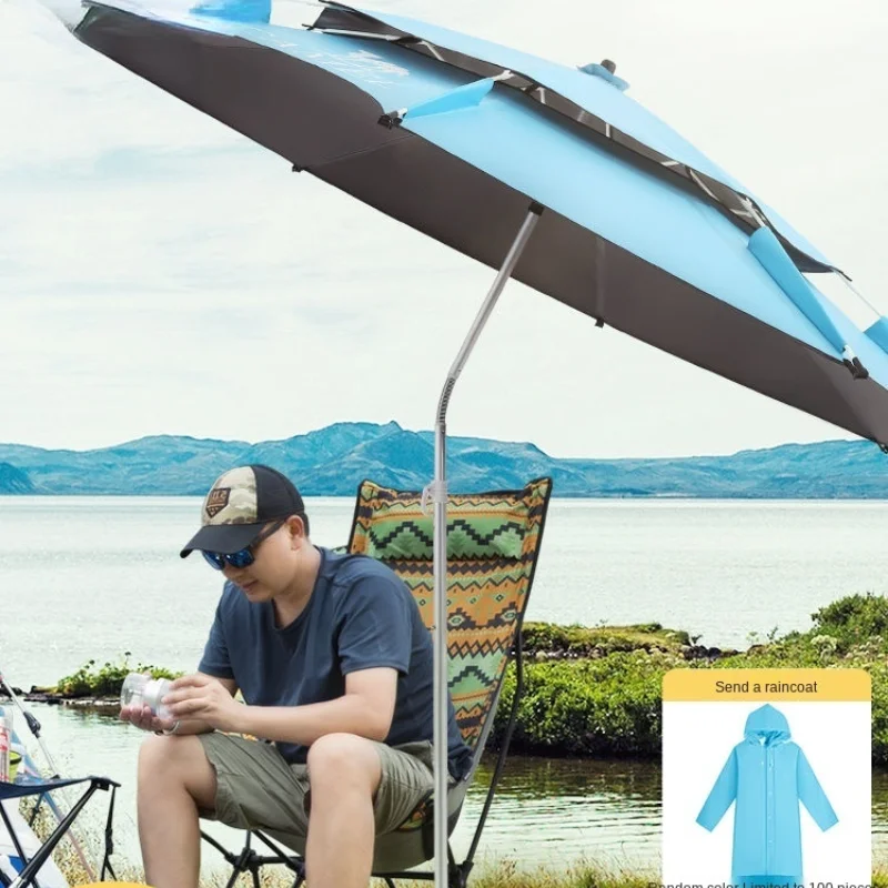 

Fishing Umbrella UV Protection Sun-Proof Sun Folding Crocheted Fish Big Universal Vinyl Fishing Gear