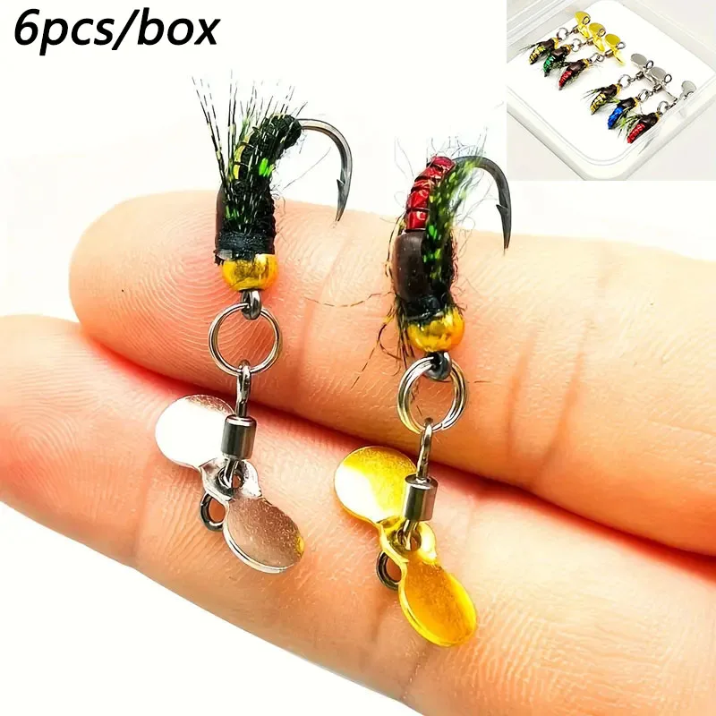 6PCS Bionic Insects…