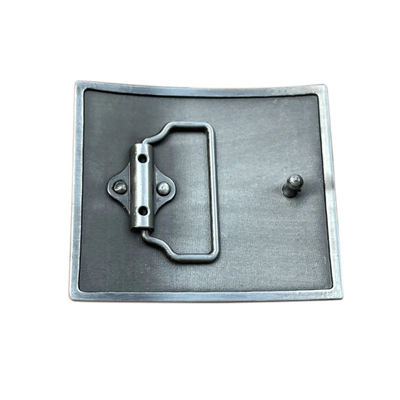 Hebilla de cinturón de coche con logotipo, estilo occidental