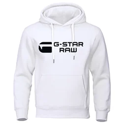 G-Star RAM-Pull ample imprimé sportif confortable pour hommes, chemise de protection à capuche, vêtements rue décontractés,