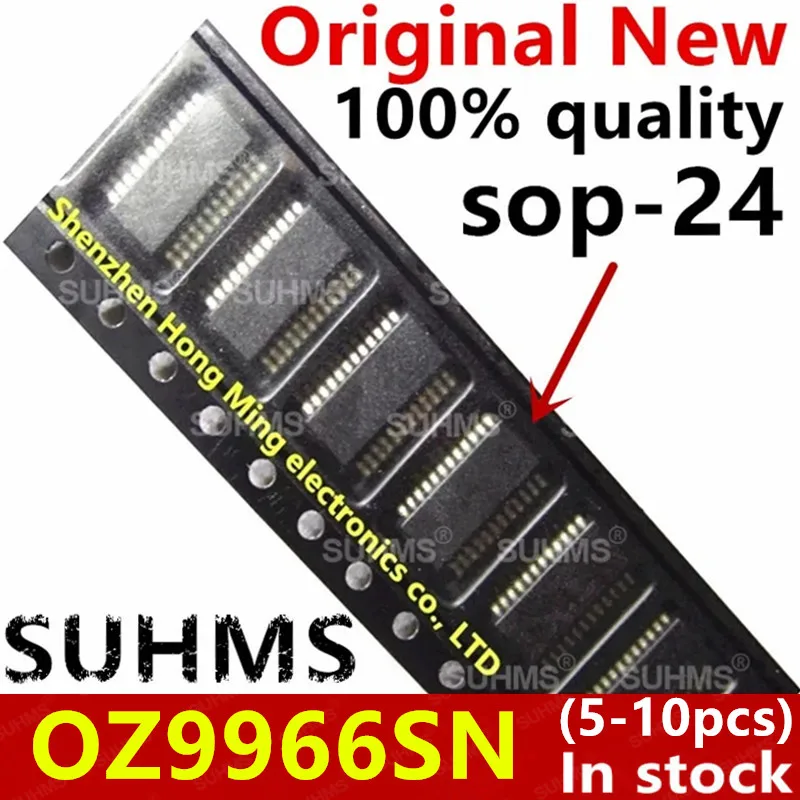 

(5-10 шт.) 100% новый набор микросхем OZ9966SN sop-24