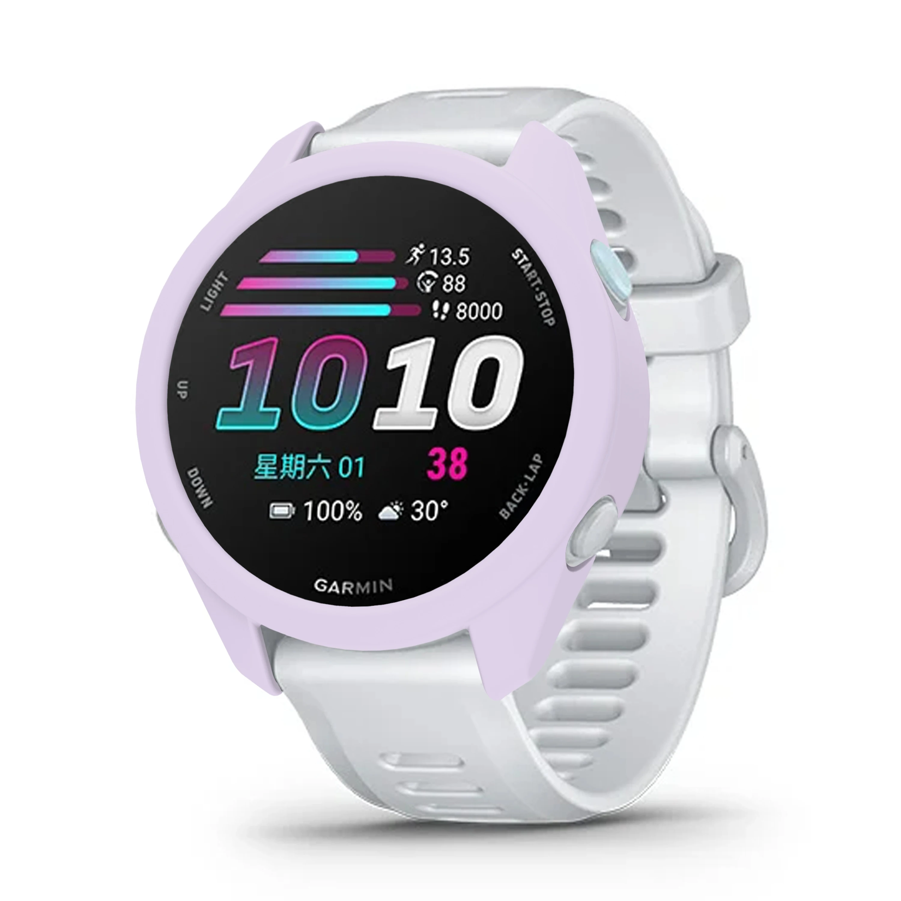 Silikon-Schutzhülle für Garmin Forerunner 70 170, Ersatzzubehör, Rahmenhüllen, Displayschutzhülle – Detail 12