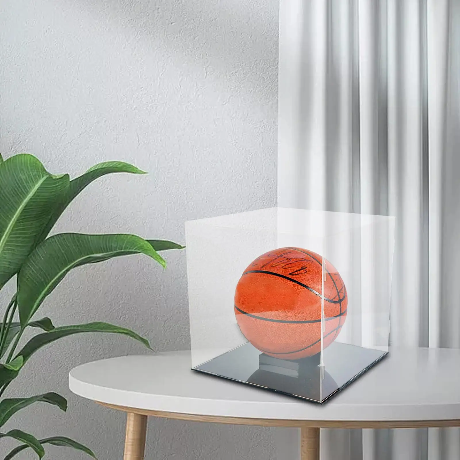 Basketball Collection Display Box Dustproof Organizer Acrylic Display Box