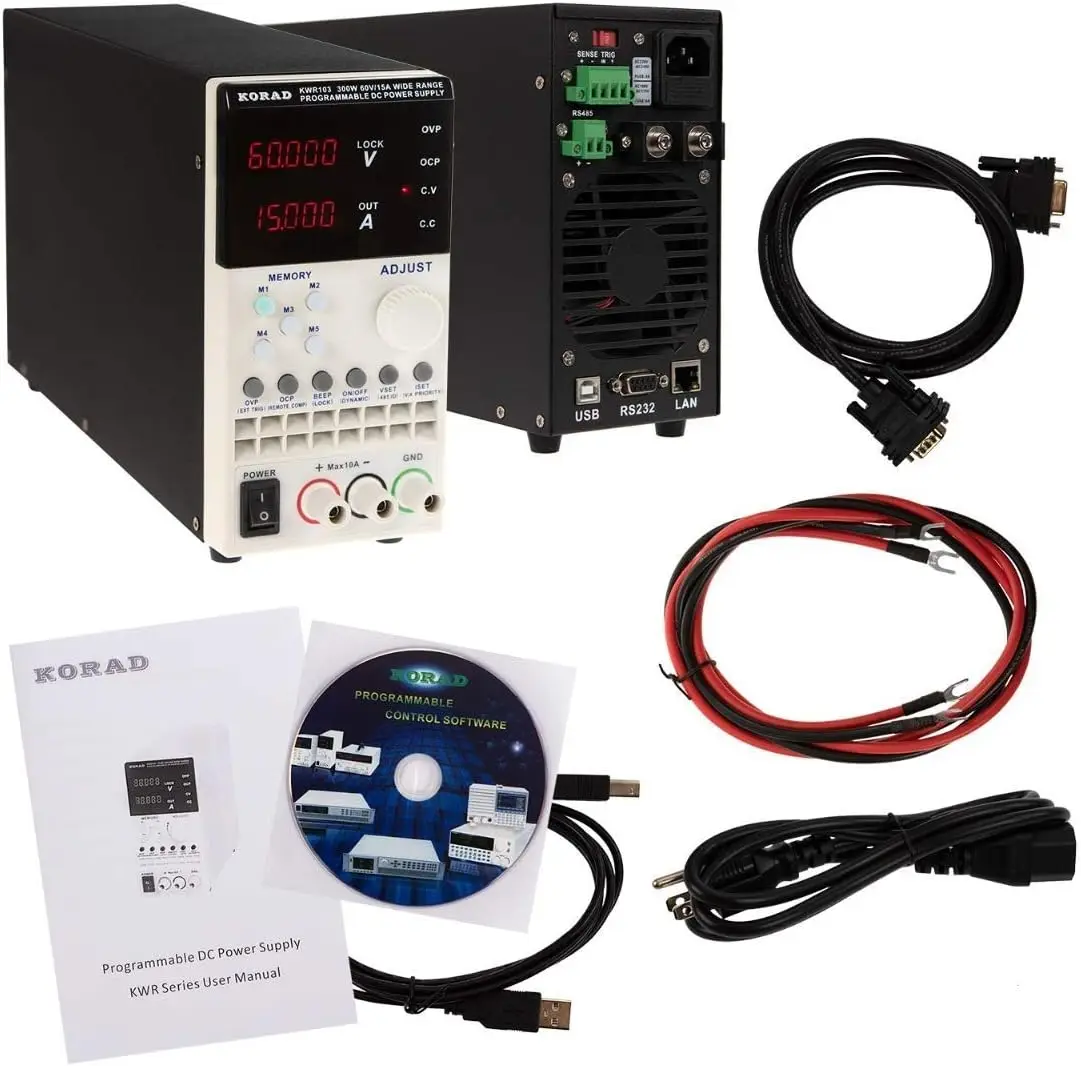 Kwr103 Programmable Dc Power Supply 60V 15A 300W