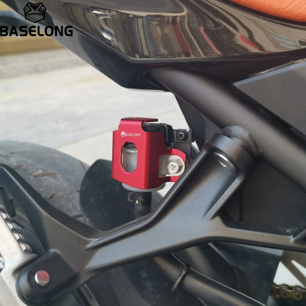 For MV Agusta 675 800 Brutale 800 1000 Turismo Veloce RC Rear Brake Fluid Tank Reservoir Guard Oil Cover Protector Accessories
