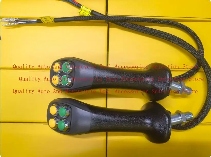 

1 шт., 5-кнопочная ручка для экскаватора, модифицированная кнопка, ручка джойстика