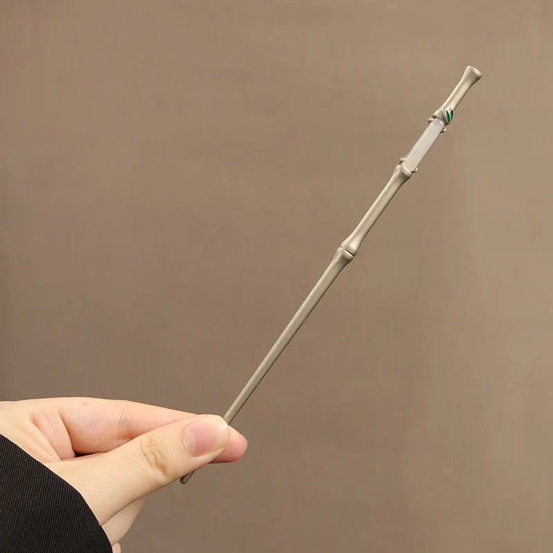 1pc Bamboo Knot Hairpin New Chinese Style High-End Imitation Jade Style Hairpin Retro Elegant Design Women Hair Accessories