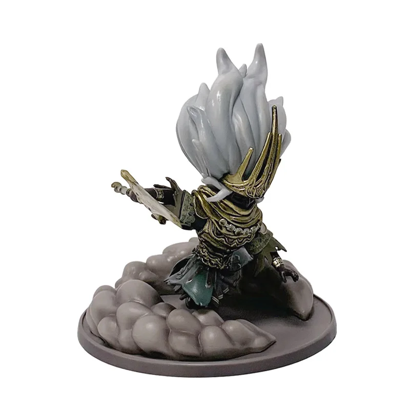 14cm nova figura de anime DARK SOULS Nameless King Perímetro PVC Modelo Estátua de cena Decoração de mesa Ornamentos Crianças Presentes Brinquedos