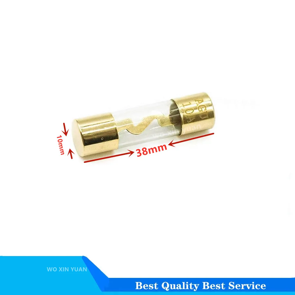 1Set 30A 40A 50A 60A 70A 80A 100A  AGU 10*38MM Fuse & Holder Car Audio Refit Fuse Holder Car Stereo Audio Circuit Breaker Inline