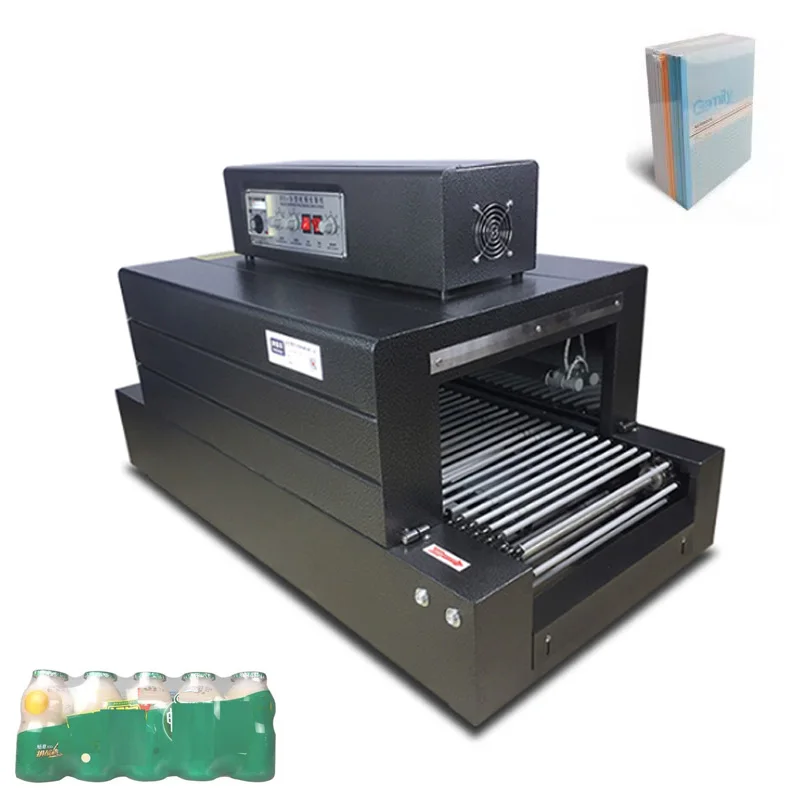 Automatic Water Bottle Film Heat Shrink Packing Machine Pvc Film Heat Bottle Tunnel Shrink Wrapping Machine