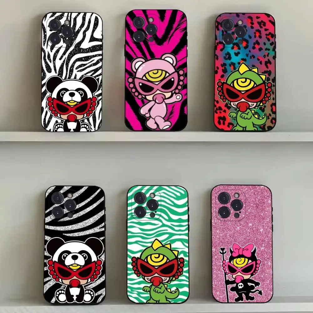 

H-Hysteric M-Mini Phone Case For iPhone 16,15,14,13,12,11,Pro,Max,Plus,X,XS,SE4,E,Mini,Soft Black Case