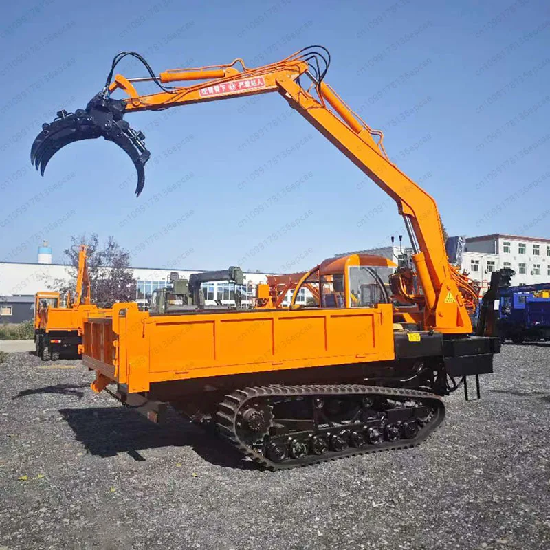 Chinese Farm Agricultural Crawler Transporter Dumper Mini Tracked Crawler Dumper 2ton 3ton 5ton