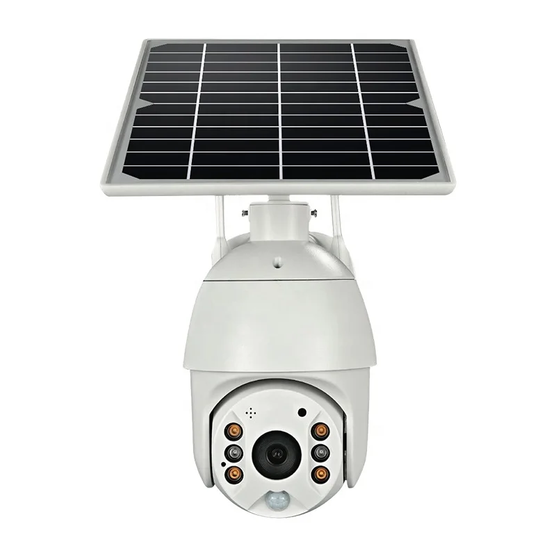 2021 Hot Amazon Hot 1080P Motion Detection Outdoor Security CCTV 2MP Solar 4G alert smart HD PTZ camera