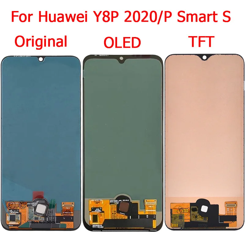 For Huawei Y8P 2020 Display LCD Touch Screen With Frame 6.3\