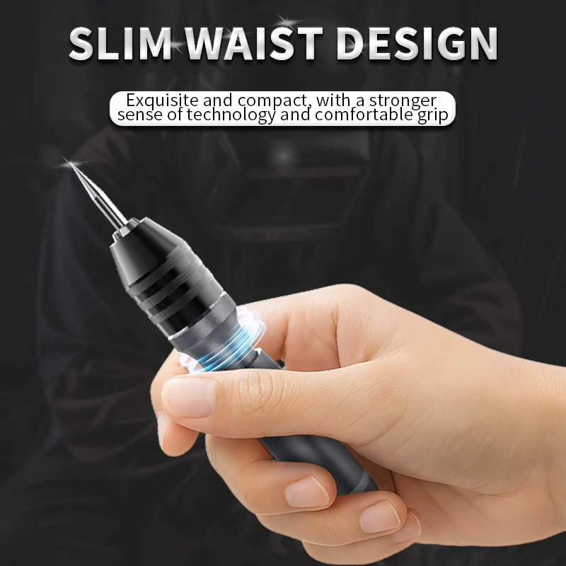 Uchwyt na igły wolframowe, ostrzałka do elektrod wolframowych, spawanie łukowe argonem, zacisk do szlifowania igieł wolframowych, maksymalna średnica 6 mm