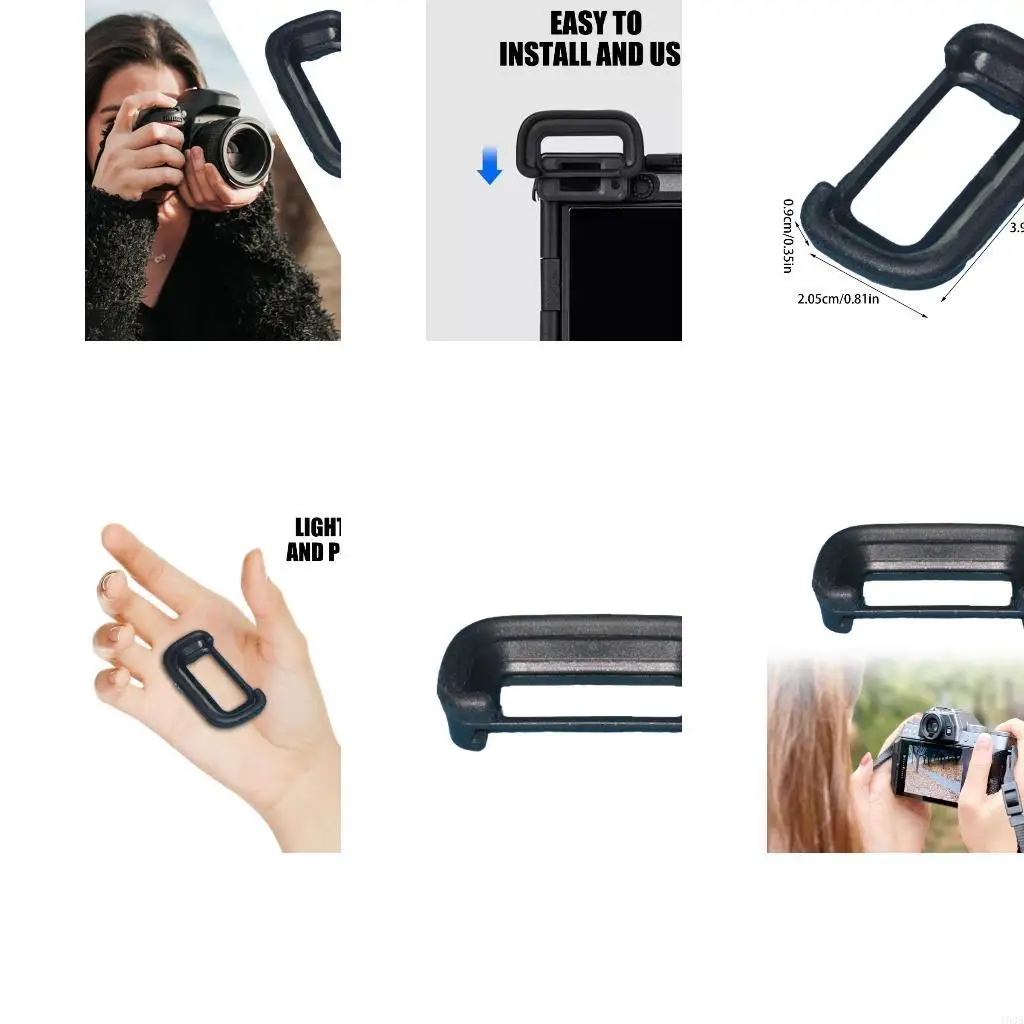 193A Ergonomic Eyepiece for A7CII A7CR Cameras Viewfinder Eyecup Enhances Focused