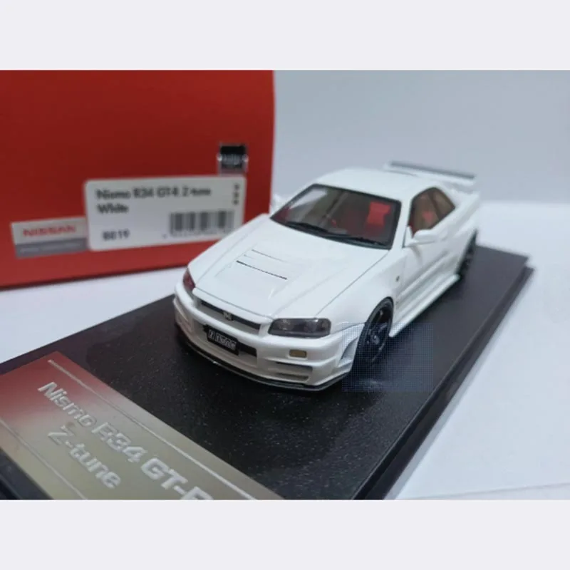 hpi 1/43 Scale Nissan GT-R R34 Z-tune Resin Model Car  Adult Souvenir Classic Static Display Collectible Toy Gift