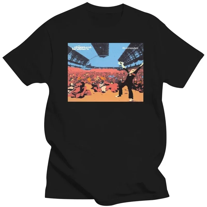 

The Chemical Brothers T Shirt new in tops& tees shirt homme Surrender Small Medium Large Or Xl Printed Pure Cotton Men New