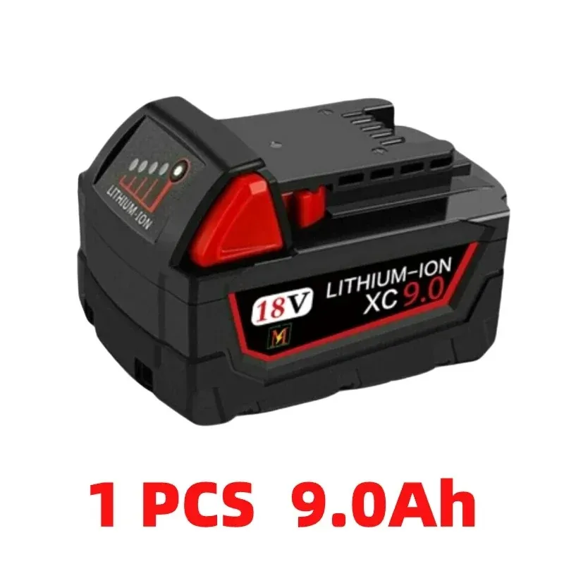 

18V Rechargeable Power Tool Battery 12.0Ah For Milwaukee M18, M18B, M18B2, M18B4, M18B5, M18B9, M18BX,C18B,C18BX Battery replace