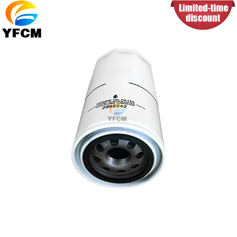 2992242 SP1250 BT7237 Engine Oil Filter for IVECO Construction Machinery