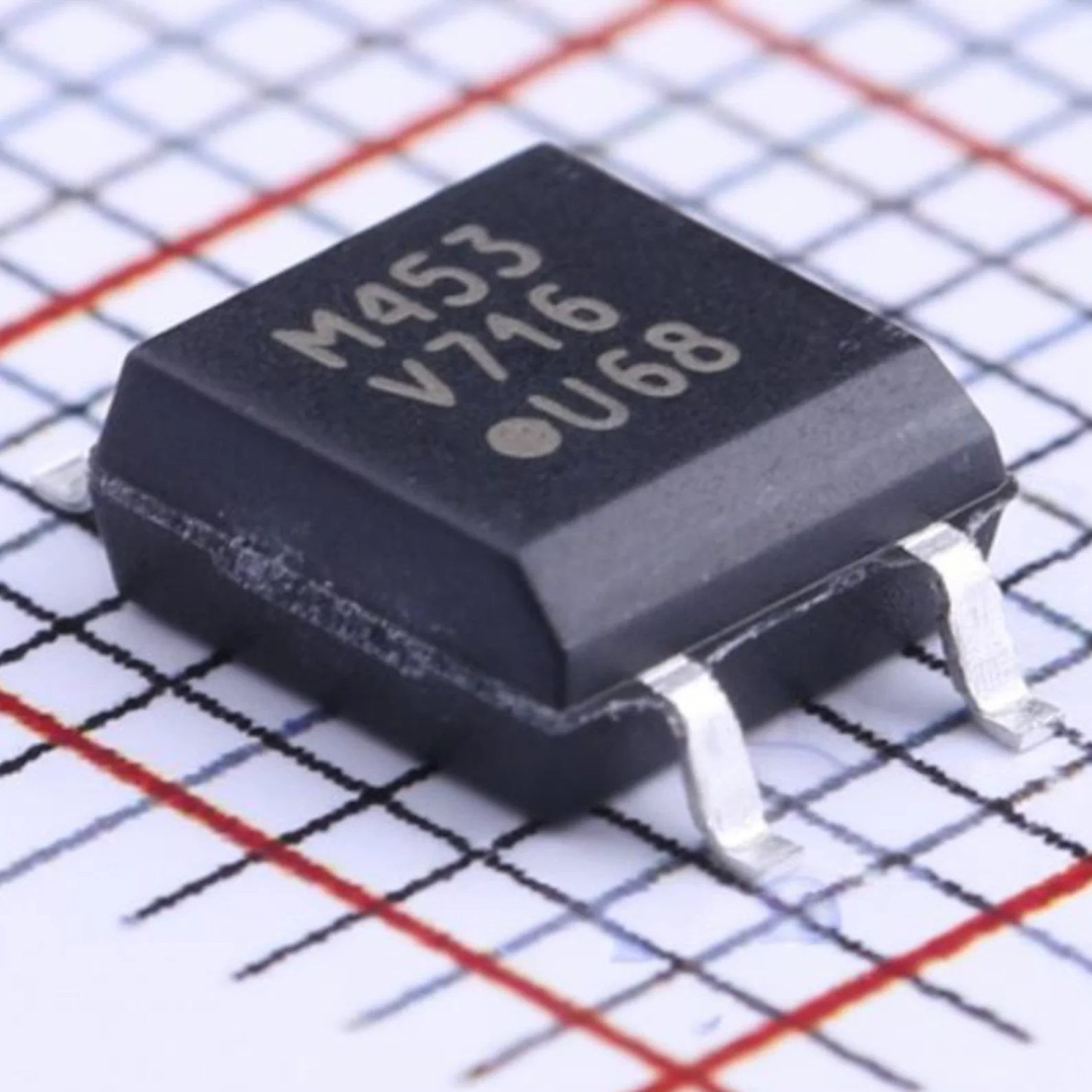 M453 VOM453T Marking M453 SOP-5-4.4mm NEW Original Logic Output Optocoupler 1Mbit/s DC 1kV/us 3.75kV OPTOISO 3.75KV 1CH TRANS