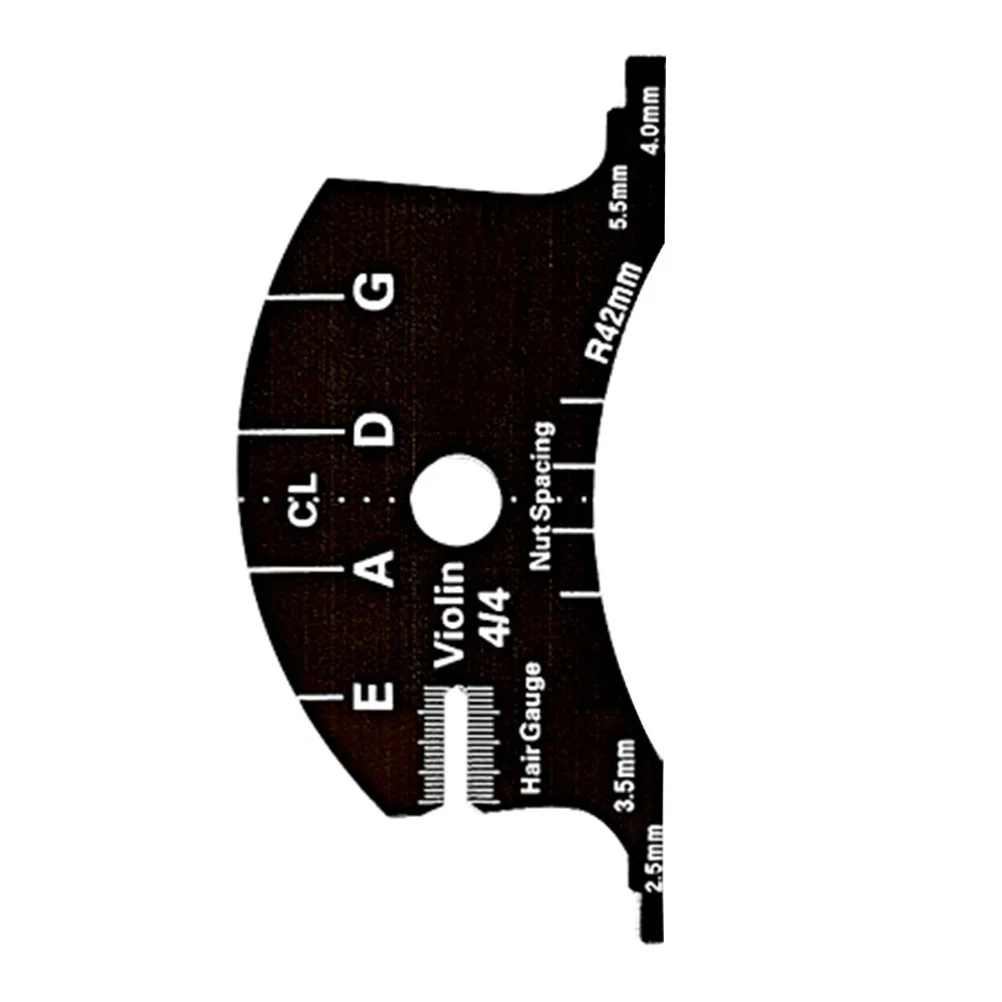 

Violin Measuring Tool Premium Plastic Multifunctional Template For String Height Bridge Spacing Repair Accessory Musical