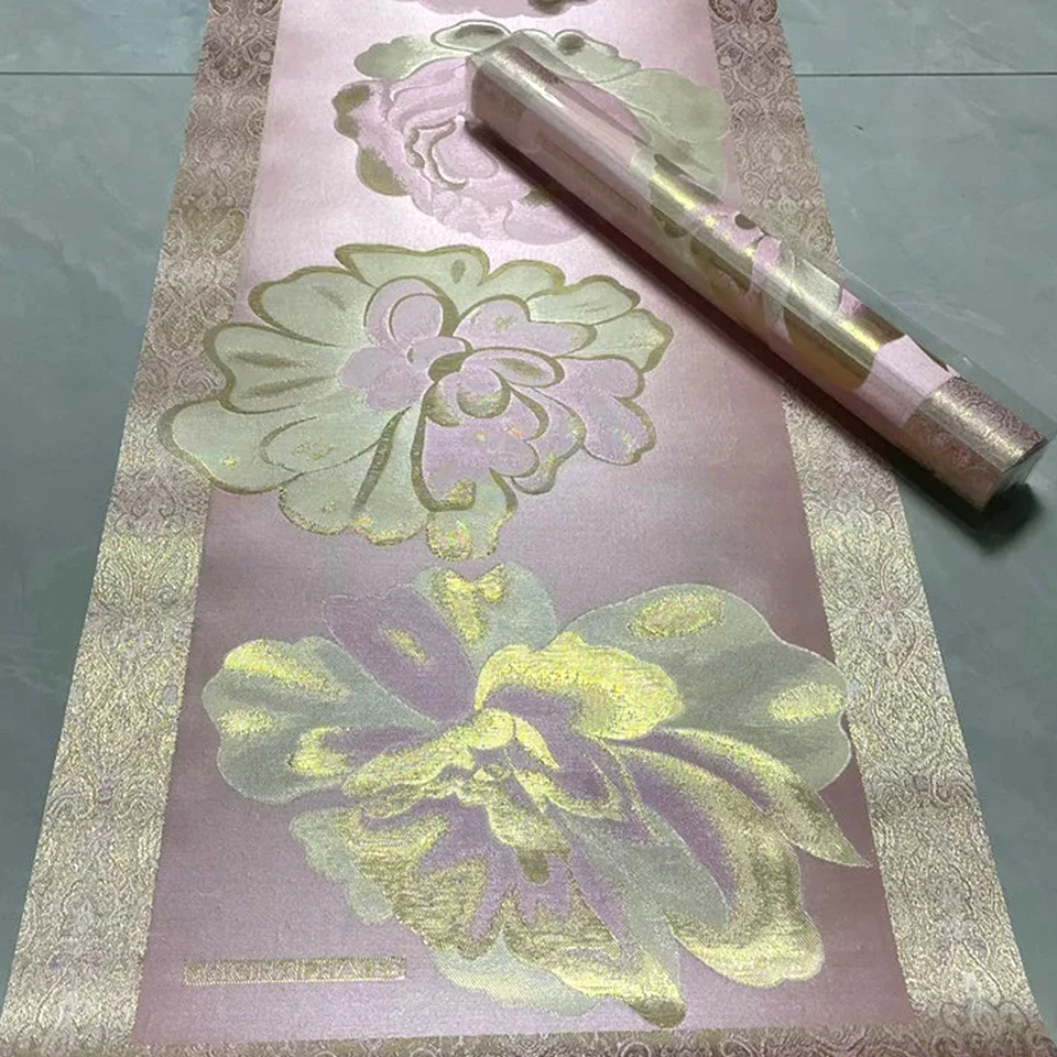 

African Head Tie & Ipele Set - 2Pc Sego Gele with 3D Flowers,48x218cm Headwrap Fabric for Wedding Bridal Headwear TX-5-16