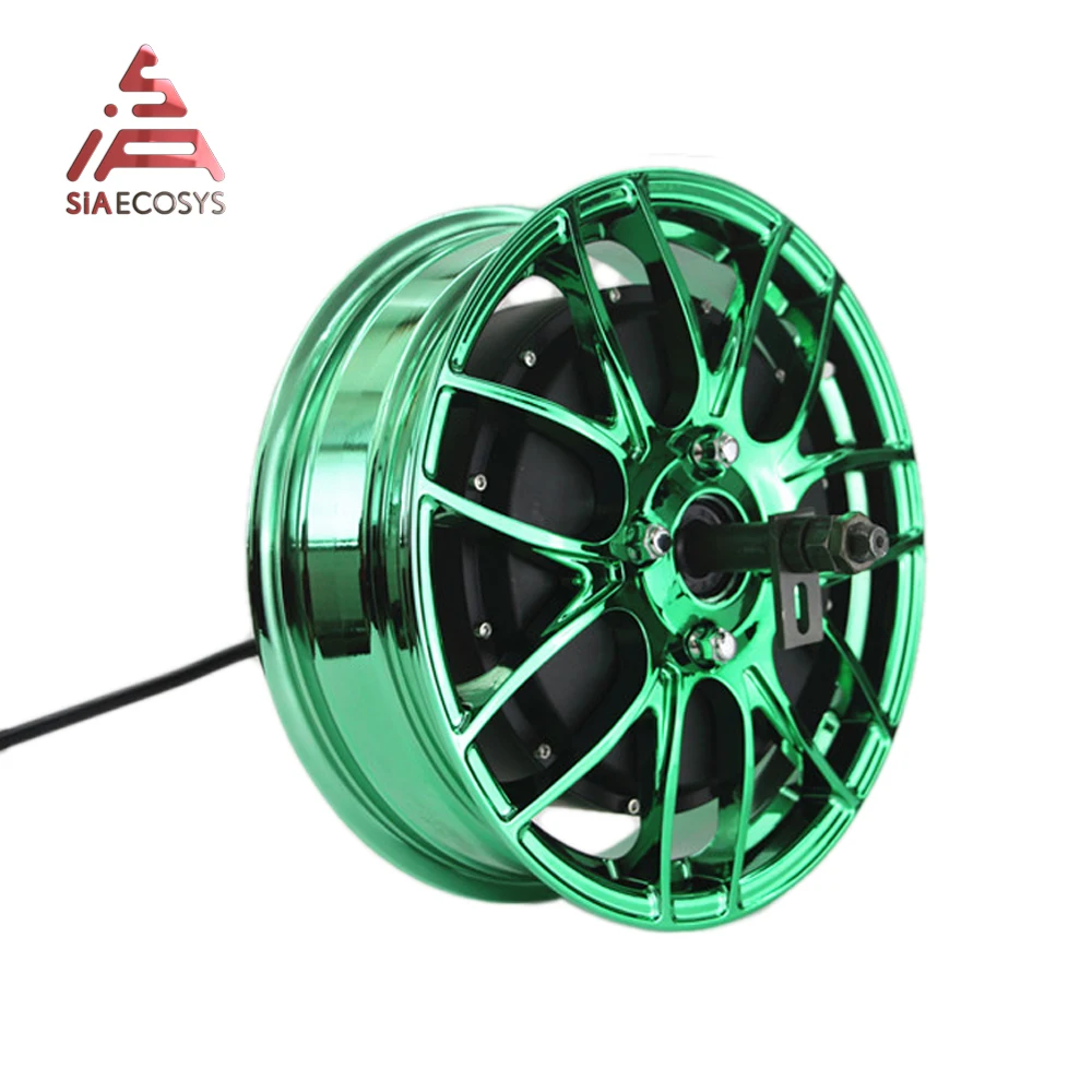 14inch wide tire detachable 3000W 40h V1 260 Electric Wheel Hub dual shaft Motor for motorcycle