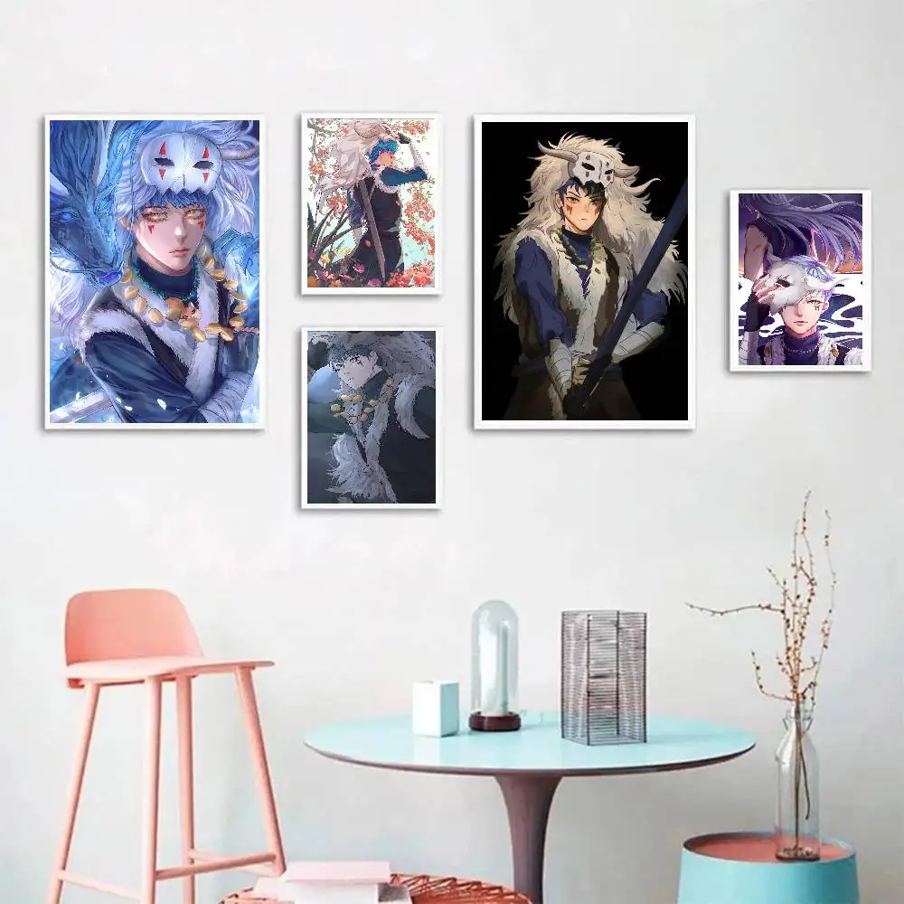 Shin Ah Anime A-Akatsuki No Yona Posters Living Room Bar Cafe Quality Canvas Vintage Style Comics Painting Art Home Wall Decor