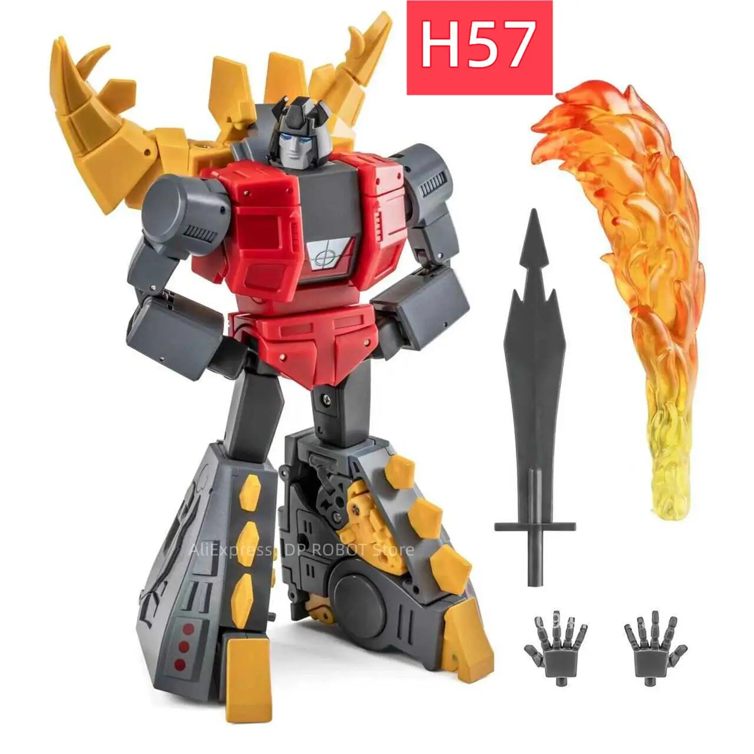 [EM ESTOQUE AGORA] Newage Transformação NA H63 H67 H63EX H63V H63B H63C Snarl Gorgo Slag Varan Action Figure Brinquedos Com Caixa