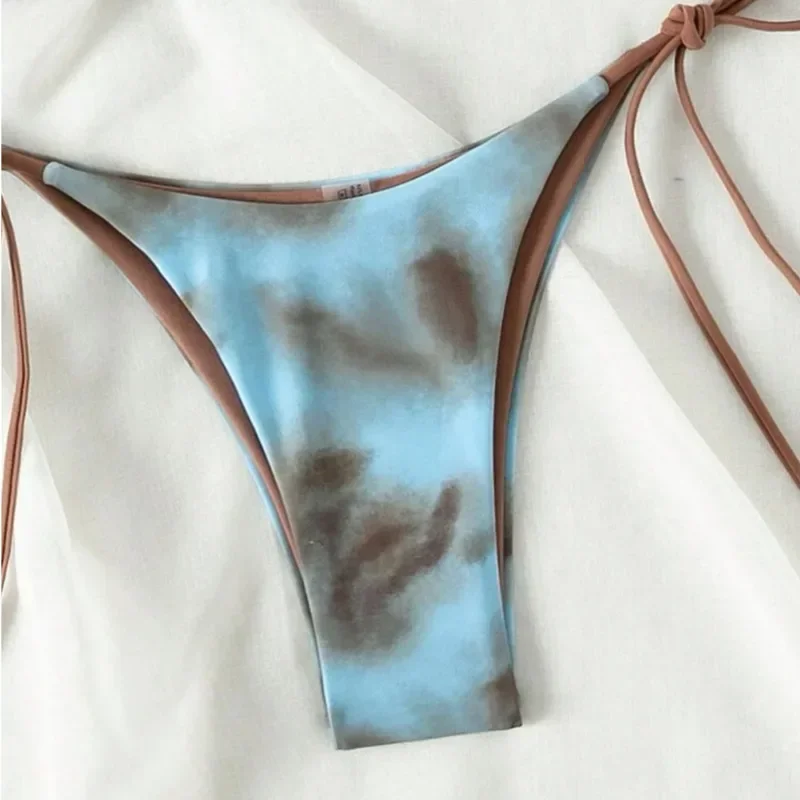 التعادل صبغ مثير البيكينيات 2025 المايوه النساء ملابس السباحة رفع الإناث الشاطئ ملابس سباحة حريمي لباس سباحة البرازيلي مجموعة البكيني بركة السباح