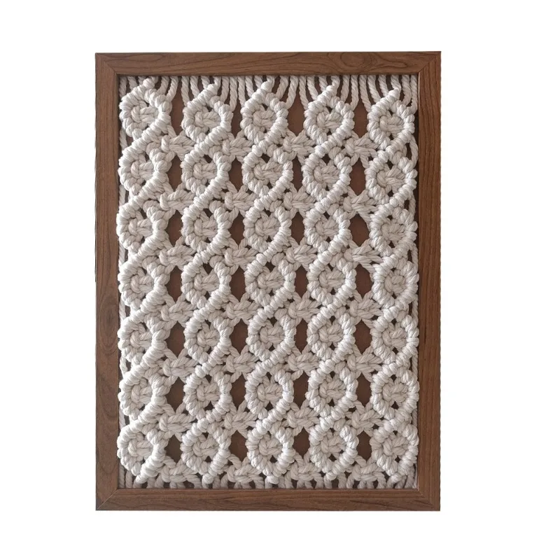 hand-woven tapestries, photo frame wall hanging, living room bedroom wall entrance decoration, homestay wall decoration