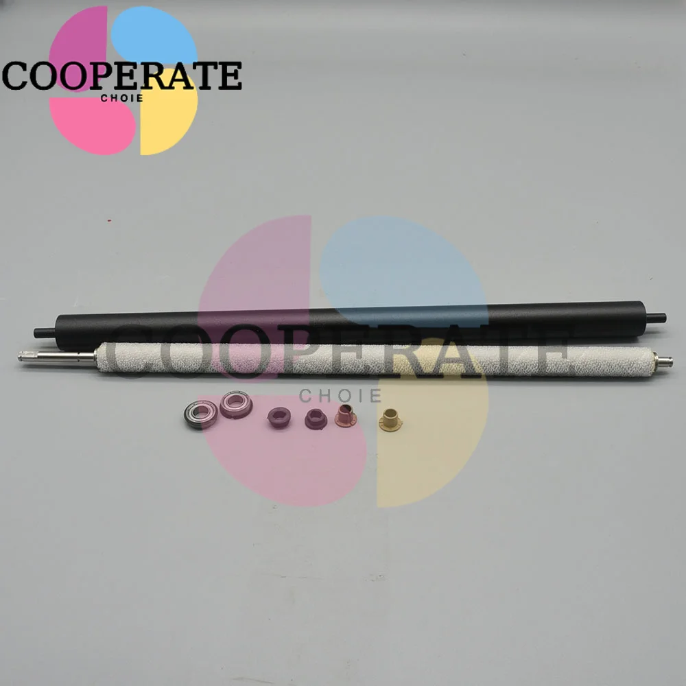 1SETS Fuser Kit Cleaning Brush Roller Bushing support for Konica Minolta BH554 654 754 654e 754e C554e C554 C654 C754 C654e Copi