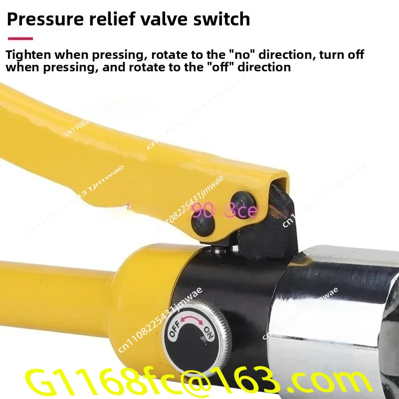 Portable Manual Hydraulic Expander YQ30 Pliers Flange Separator Small Expanding Tool for Fire Fighting Demolition