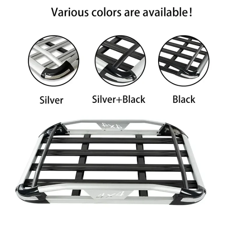 

Heavy-Duty Roof Rack — Designed 4x4 Off-Roading, Compatible with Models