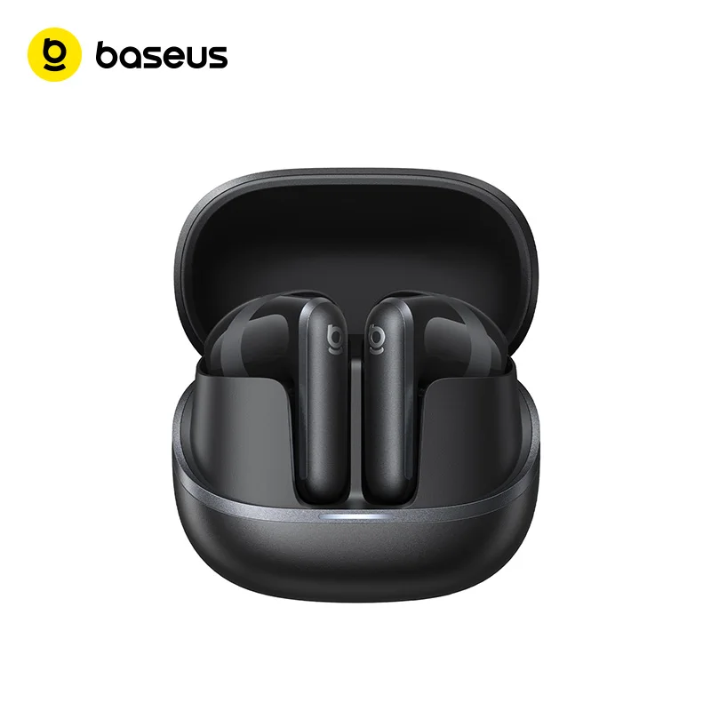 Baseus Bowie MS1 -55dB Adaptive ANC Earbuds Semi-In-Ear Wireless Bluetooth 6.0 Earphones Stable fit Ear Hi-Res Audio Headphone
