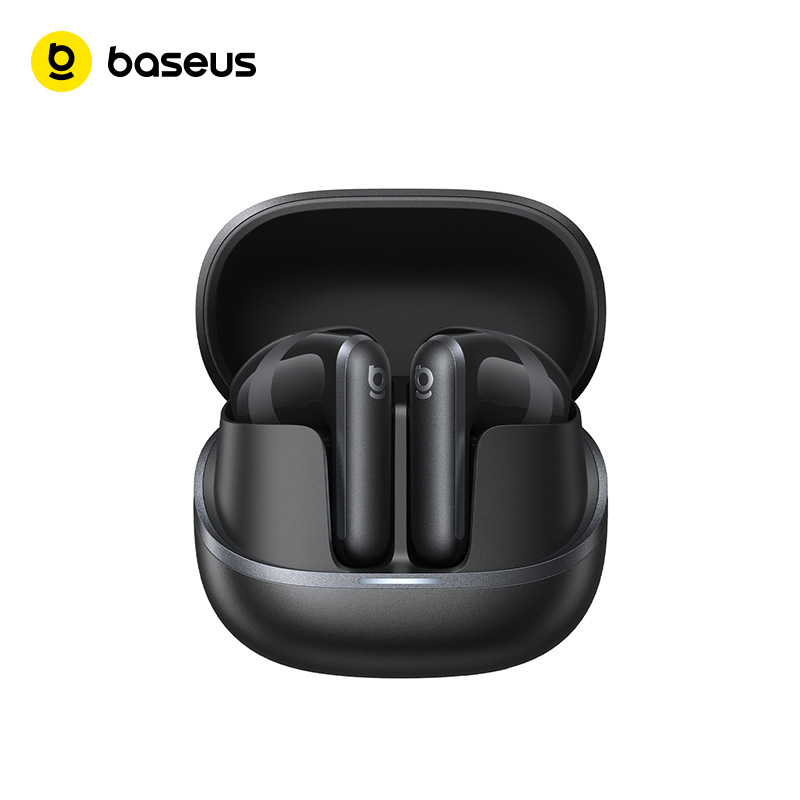  Baseus Bowie MS1 -55dB Adaptive ANC Earbuds Semi-In-Ear Wireless Bluetooth 6.0 Earphones Stable fit Ear Hi-Res Audio Headphone 
