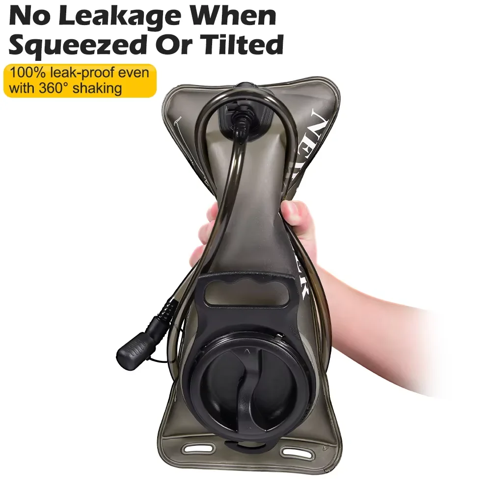 1.5L 2L 3L Water Bladder Water Reservoir Hydration Pack Storage Bag Free Folding Camping Running Hydration Vest Backpack image 5