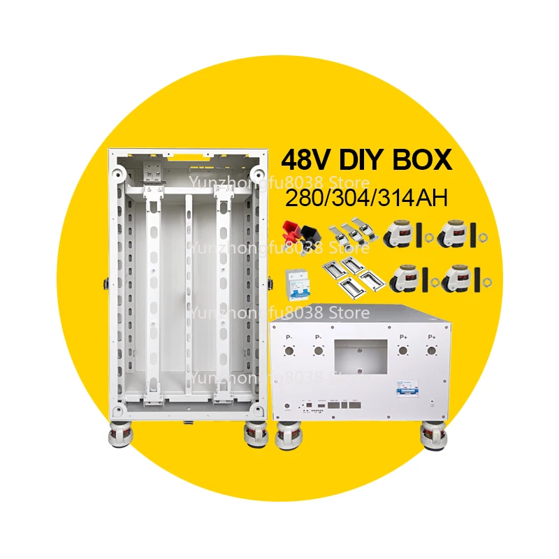 

Rack Mount Battery Box Bms V19 Box 48v 51.2v 280ah Lithium Iron Phosphate Battery Box Diy